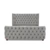 Brooklyn - Queen Tufted Panel Bed Headboard And Footboard Set - Opal Gray - Image 4