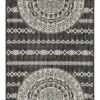 Sunshine - 5'3" X 7'3" Indoor, Outdoor Area Rug - Anthracite - Polypropylene - Image 3