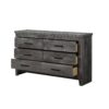 Vidalia - Rustic Dresser - Gray / Oak - Image 2