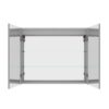 36" X 30" Medicine Cabinet With LED Vanity Mirror, Anti-Fog, Recessed Or Surface Mount, Waterproof, Dimmable, Aluminum 3000K~6000K Lighted Double Door Bathroom Cabinet With Touch Switch - Silver - Image 6