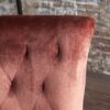 Elegant Velvet Tufted Dining Chair - Blush - Image 4