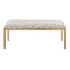 Fuji - Contemporary Bench - Gold / Gray Leopard - Image 4