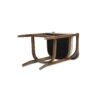 Americana - Mid-Century Modern Cane Back Bar Stool - Taupe Beige - Image 8