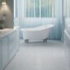 Interlocking Deck Tiles Plastic Waterproof Outdoor All Weather Anti-Slip Bathroom Shower Balcony Porch Strong Weight Capacity Upto 440 Lbs, Pebble Stone Pattern Pack Of 12 - Gray - Image 11