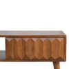Prism Sliding Media Unit - Chestnut - Image 7