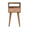 Mini Blush Hand Painted Bedside Table - Blush - Image 11