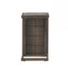 Bucharest - End Table C Shaped Side Table Rattan - Brown - Image 9