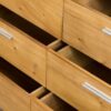 6 Drawer Dresser - Natural Wood / Brown - Image 5