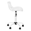 Office Chair, Adjustable Height, Swivel, Ergonomic, Contemporary And Modern - White - Image 5