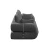 Human Dog Bed, Lazy Sofa Couch, Multifunctional Foldable Sofa Bed, 3 In 1 Teddy Fabric Sleeper Sofa Bed For Living Room Guest Bed, Playroom - Gray - Image 17