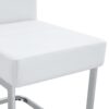 Coaster Home Furnishings White Dining Chairs With Built In Spring Packages & Ergonomic Design (Set of 4) Upholstery - White - Image 15