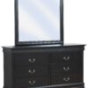 Traditional Dresser Elegant - Black - Image 2