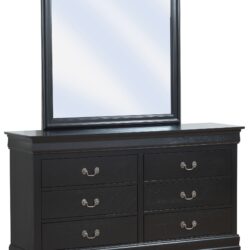 Traditional Dresser Elegant - Black