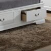 Louis Phillipe - Full Elegant Storage Bed - White - Image 2
