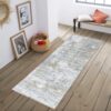 Textures - 5'3" X 7' Area Rug - White - Image 4