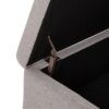 Monroe - Storage Ottoman - Cloud Gray - Image 5