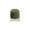 Chloe - Modern Glam Storage Bench - Olive Green - Image 6