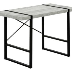 Computer Desk For Home Office, Laptop, Versatile Placement - Gray