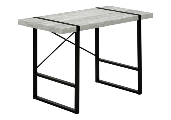 Computer Desk For Home Office, Laptop, Versatile Placement - Gray