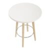 Ahoy - Counter Table - White Washed / Chrome - Image 4