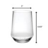 Tritan Lexington - Leadingware Unbreakable Wine Glass Plastic, 17Oz (Set of 4) - Clear - Image 3