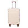 Set 3 Pieces 20" / 24" / 28" Abs Spinner Wheel Luggage, Matching Color, With Combination Lock - Beige - Image 27