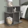 Accent Table, Side Contemporary - Gray - Image 3