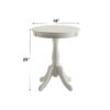 Alger - Accent Table - White - Image 6