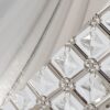 Ashland - Contemporary Table Lamp Square Clear Crystal (Set of 2) - Polished Nickel - Image 4