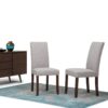 Acadian - Parson Dining Chair (Set of 2) - Cloud Gray - Image 10
