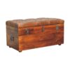 Buffalo - Hide Storage Trunk - Chestnut - Image 2