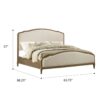 Ludin - Queen Upholstered Bed - Brown - Image 6