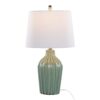 Rockwell - Contemporary Ceramic Table Lamp (Set of 2) - Sage / White - Image 4