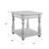 Mariano - Square End Table - Gray - Image 6