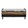 Axel - Printed Faux Marble Coffee Table With Lift Top - Marble - Image 3