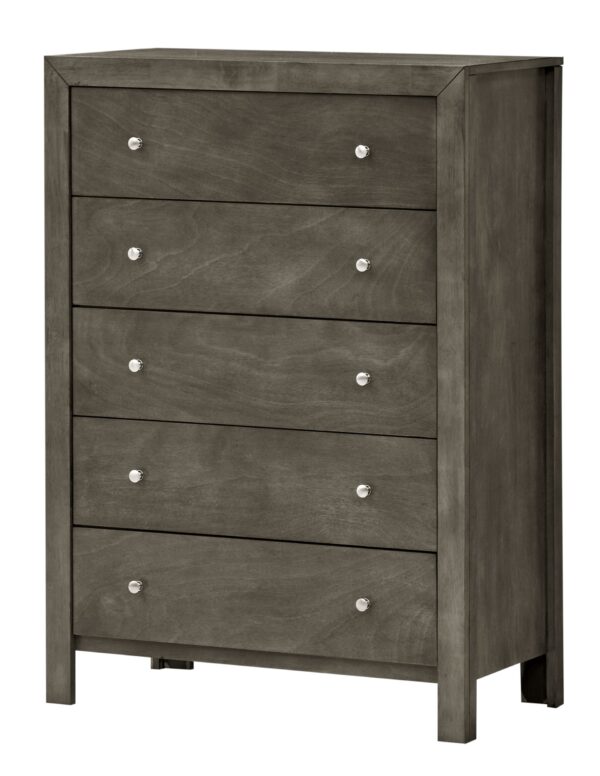 Elegant Transitional Storage Chest - Gray