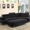 Riveredge - Sectional Modern - Black - Image 6