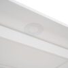 Full Size Murphy Wall Bed With Shelves And LED Lights - White - Image 12