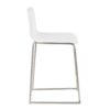 Mara - Contemporary Counter Stool (Set of 2) - White - Image 3