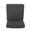 Contemporary Fabric Dining Chair With Upholstered Seating And Tapered Legs - Charcoal - Image 7