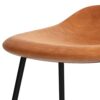 Dafney - Counter Height Stool (Set of 2) - Camel Brown - Image 8