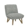 Emerse - Armless Accent Chair - Gray - Image 2