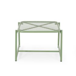 Kincaid - Modern Mesh Top Side Table - Green