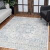 Noble - 2' X 3' Area Rug - Ivory, Polyester - Image 3