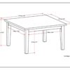 Eastwood - Square Dining Table - Java Brown - Image 7