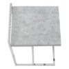 Accent Table, C - Shaped, Modern & Convenient Design - Gray - Image 5