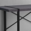 Computer Desk For Home Office, Laptop, Contemporary - Gray - Image 2