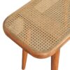 Larissa - Rattan Bench - Oak - Image 9