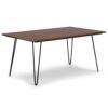 Hunter - Dining Table - Umber Brown - Image 2