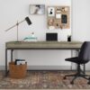 Banting - Mid Century Wide Desk - Distressed Gray - Image 8